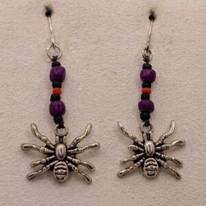 Creepy Crawler Halloween Earrings